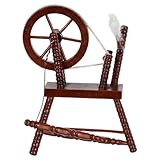 Utilisation polyvalente : Idéal pour les passionnés de maisons de poupées, les collectionneurs et les amateurs, ce rouet miniature décoratif ajoute du charme aux présentoirs de maisons de poupées, aux accessoires de photographie ou aux étagères décoratives.