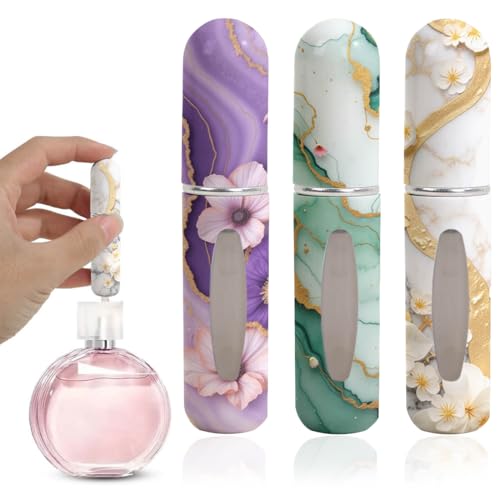 3 atomizadores de perfume, llenado directo desde la base, ideales...