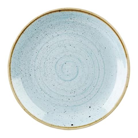 Churchill Stonecast Duck Egg Blue Plates Cover