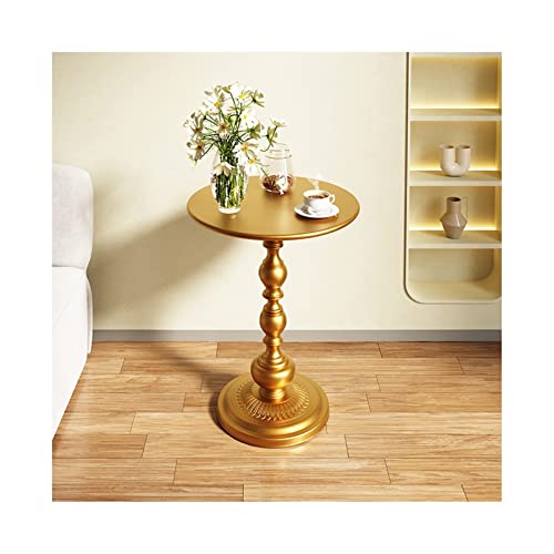 Mesa Auxiliar, Sofá Mesas Auxiliares Mesa Auxiliar Redonda Sofá De Pie Lateral De Metal Pequeña Mesa De Centro Sala De Estar Decoración De Oficina Mesa Auxiliar Retro Dormitorio Me