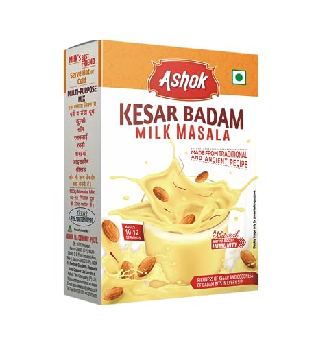 Ashok Kesar Badam Milk Masala Powder (Kesar Badam, Pack of 2) (B0CFVWZBB2) Amazon Price History, Amazon Price Tracker