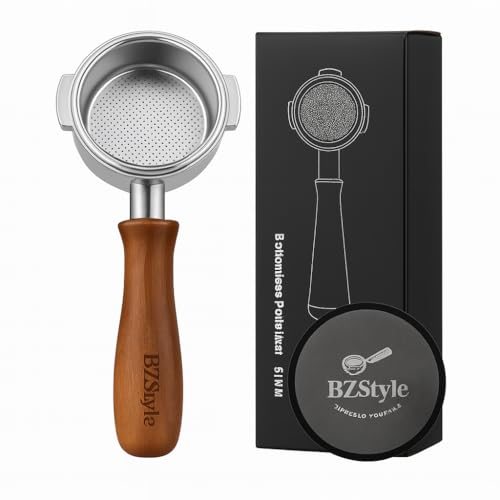 Premium 54mm Bottomless Portafilter Compatible with Breville Bari...