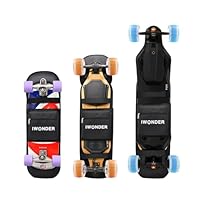 IWONDER Elektrischer Skateboard-Rucksack, Normale Skateboard-Tasche, verstellbare Schulter, Faltbarer Träger, Reiserucksack,