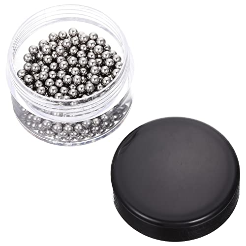 Hemoton 400pcs Decanter Cleaning Beads Stainless Steel Pellets Cleaning Balls 3MM for Glassware Wine Decanters Water Bottle Carafe and Vase