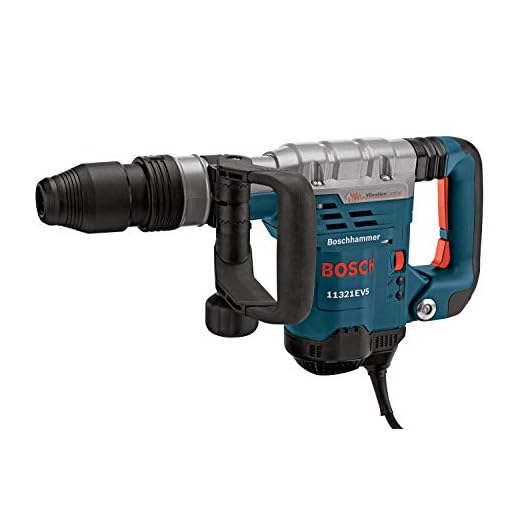 BOSCH 11321EVS Demolition Hammer - 13 Amp 1-9/16 in. Corded Variable Speed SDS-Max Concrete Demolition Hammer with Carrying Case