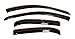 Auto Ventshade [AVS] In-Channel Ventvisor / Rain Guards | Fits 2011 - 2015 Kia Sorento - Smoke, 4 pcs. | 194187