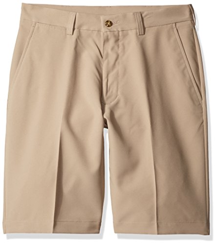 PGA TOUR Men's Golf Performance Flat Front Solid Tech Short