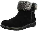Marke: Hush Puppies. Hush Puppies Damen Penny Kurzschaft Stiefel, Schwarz (Black Black), 38 EU