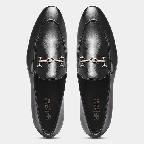 Image of Rosetto Romero Command Classic Dress Penny Loafers For Men
