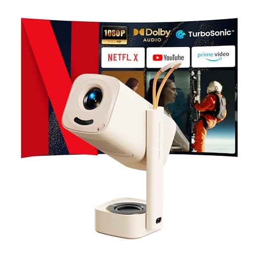 Yaber T1 Pro Projector Dolby Audio & Turbo Sonic Bass