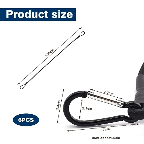 Bungee Cords with Carabiner Clips - Image 2