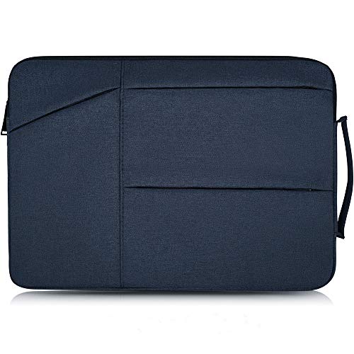 14-15 Inch Laptop Sleeve Waterproof Shockproof Protective Case Compatible Acer 14" Chromebook,HP Stream 14,HP Chromebook 14,Dell Inspiron 14",Lenovo Yoga 920 13.9",ASUS 14 inch Notebook Bag,Navy Blue