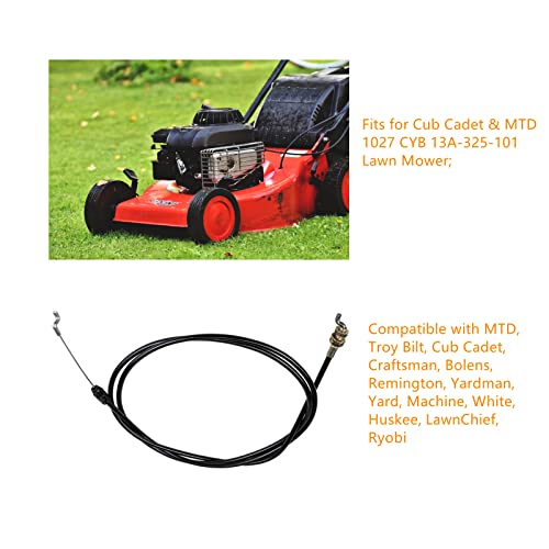 yhoparts Transmission Shift Cable 946-0935a 746-0935a for MTD & Cub Cadet 1027 CYB 13A 325 101 Lawn Mower Replaces 946-0935 746-0935 by yhoparts - Used condition - Image 4
