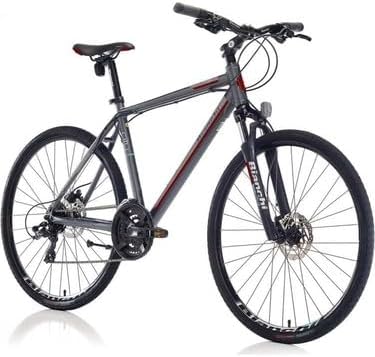 BIANCHI Touring 513, 28 Jant, 510H 21/V Hd Mat Derin Mavi/Koyu Kırmızı/Krom - Görsel 2