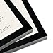 Americanflat 8.5x11 Diploma Frame with Shatter-Resistant Glass - Set of 2 - Document Frames with Engineered Wood - Legacy Collection - Certificate Frame for Tabletop and Wall Display - Black