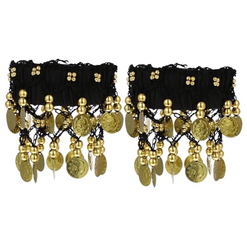 18 Piezas tobillera de danza del vientre pulseras de tobillo mujer