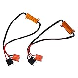 100% nuevo y de calidad alta REFURBISHHOUSE 2X Resistencia H7 Intermitente LED 50W para Canbus