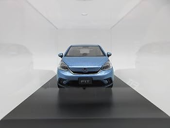 HONDA ホンダフィット　アズールブルーメタリック　モデルカー　　サンプル HONDA ホンダフィット アズールブルーメタリック モデルカー