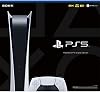 Consola de videojuegos Sony PlayStation 5 PS5 versión con disco, reproductor de Blu-ray 4K, memoria GDDR6 de 16GB, SSD ultrarrápido de 825GB, WiFi 6, Bluetooth 5.1, salida 8K a 120Hz 4