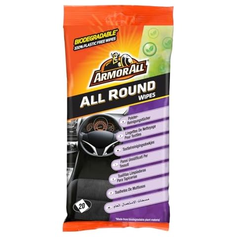 Armor All Upholstery Clean Towels, Biodegradable Cover