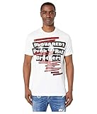 100% Cotton DSQUARED2 t-Shirt Uomo Bianco XL