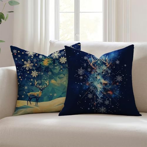 Housse de coussin extérieur imperméable en lin déperlant - 2