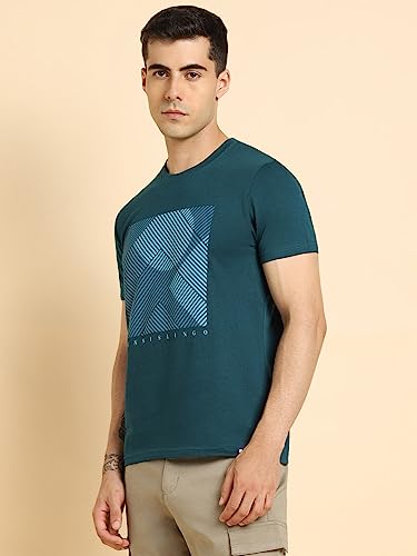 Image of Dennis Lingo Men's Cotton Solid T-Shirt