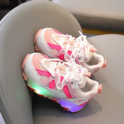 Girls Luminous Cheer Shoes Kids Light Led Sport Shoes Fashion Tennis Shoes Breathable Training Athletic Sneaker4