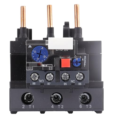 Shopcorp Thermal Overload Relay LR2 D33 17-25A, 1NO + 1NC, IEC Standard, AC Relay for Motor Protection