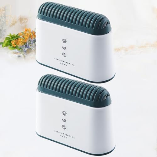 Caja desodorante para nevera y congelador en pack de 2 piezas de material PP compacto 7