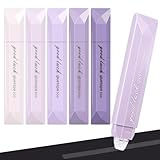 Scrapbooking Double Sided Tape Roller, 5-Pack Craft Adhesive Glue Runner - Multipurpose Journaling Supplies for Scrapbooking, Gift Wrapping, Photo Mounting, School Office & Crafts (Purple)