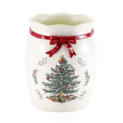 Spode-Waste-Basket-Decorative-Trash-Can-Holiday-Home-Decor-Christmas-Tree Spode Waste Basket Decorative Trash Can Holiday Home Decor Christmas Tree
