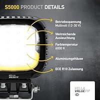 HELLA Valuefit 1GA 357 109-231 LED-Arbeitsscheinwerfer S5000 2.0-12/24V – Ansicht 4