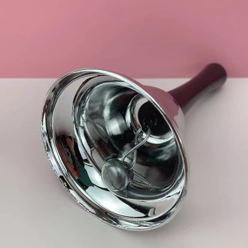 Sino de mão | Campainha tocando,Elegante super alto metal mão sinos serviço sino jantar mesa sino pa