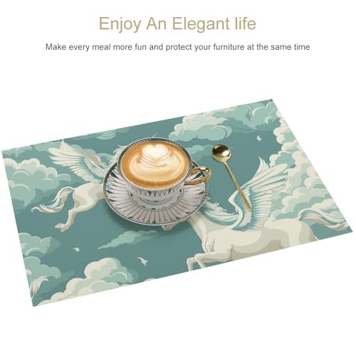 Sets de table en PVC lavables pour protéger votre table - 4