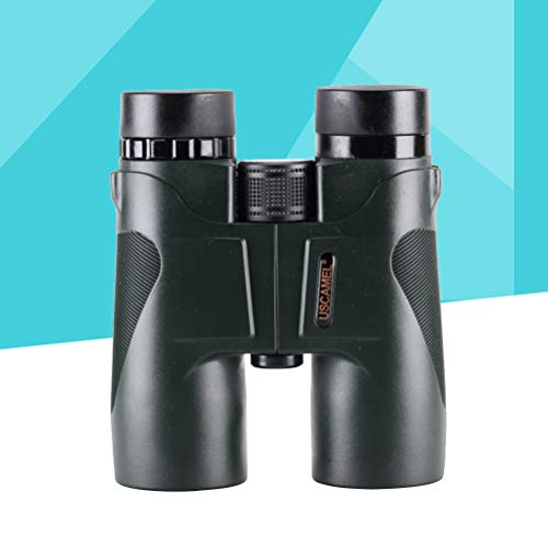 Lioobo Binóculos Compactos à prova d'água Prisma Óptica Portátil 10 x 42 Binóculos para Viagens, Ca
