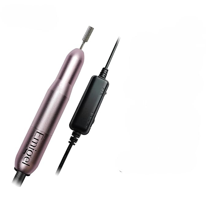 Emigel Professional Pen Drill Machine 20000 RPM | For Remove Nail Gel Polish | For Portable Manicure Pedicure Kit for Women, Salon Use | Acrylic Gels Callus Removal-image-9