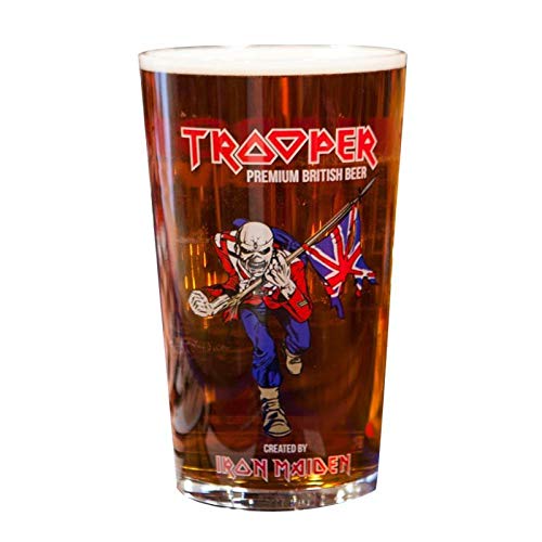Kit de Cervejas Trooper em Lata com Copo Pint 500 ml