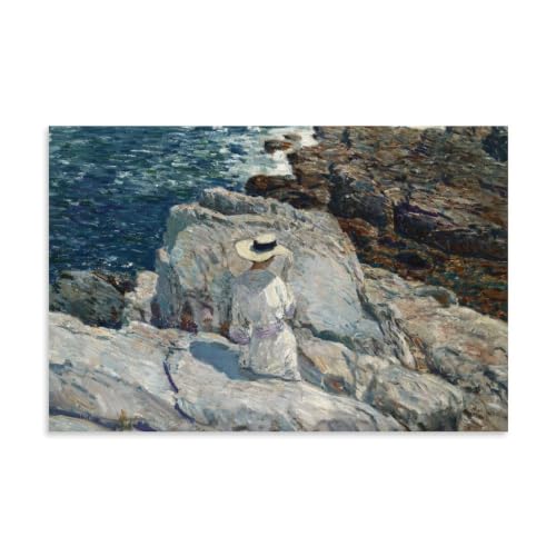 Póster Childe Hassam The South Ledges de 40,6 x 61 cm para renovar paredes vacías con arte