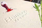 KREATEZ 5-Sided 100% Waterproof Bamboo Mattress Protector - Ultra Soft Noiseless Cooling Washable Fi