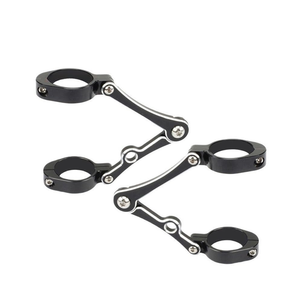 Soporte para faro de motocicleta ideal para rutas nocturnas en motos Cafe Racer y Bobber 8