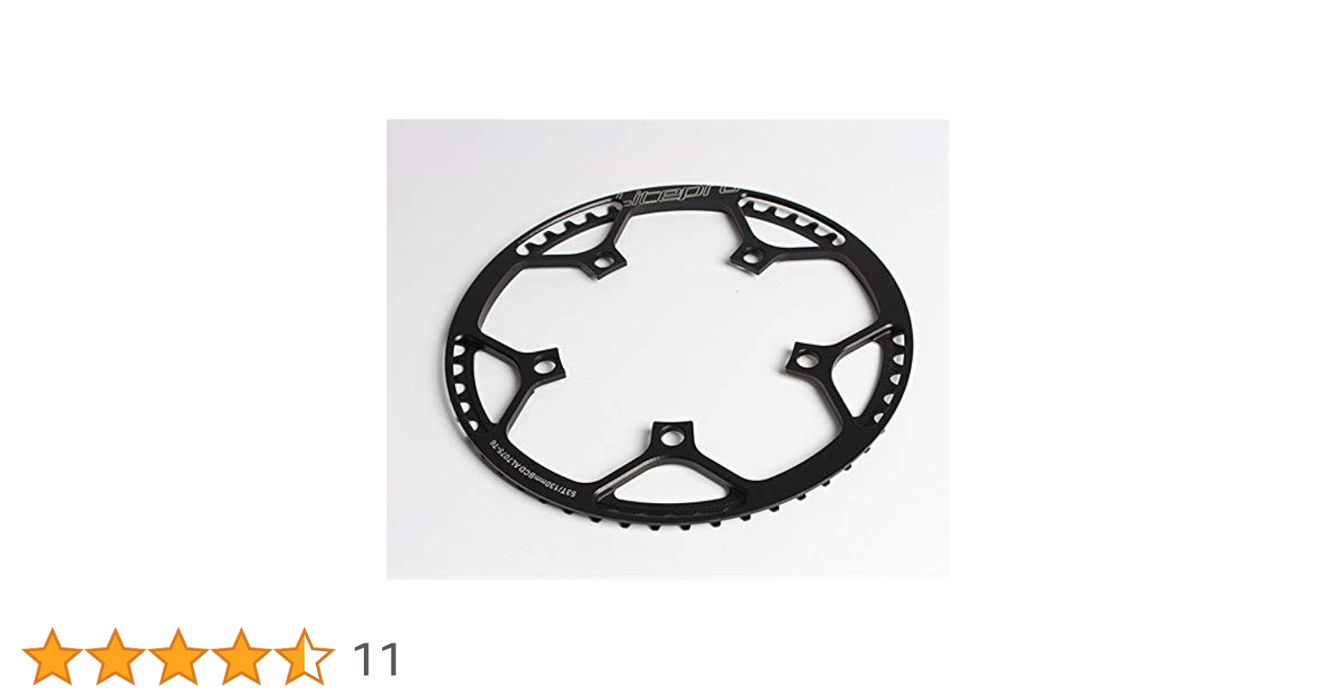 Amazon | Litepro BCD130ラウンドプレートシングルディスクギア