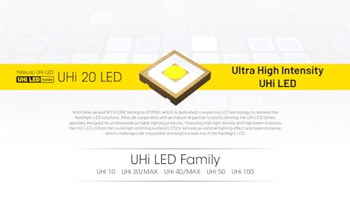 Nitecore MT1C Pro EDC Flashlight, 1000 Lumen USB-C Rechargeable Battery Small Compact Bright Designed for Everyday Carry