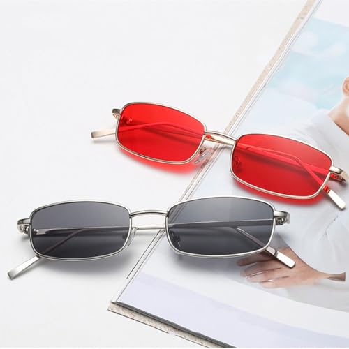 Petites lunettes de soleil rectangulaires pour vos sorties urbaines branchées - 2