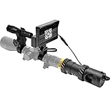 RHYTHMARTS [Upgrade] Digital Night Vision Monoculars for Riflescope with 5inch Screen and IR Flashlight Outdoor Hunting