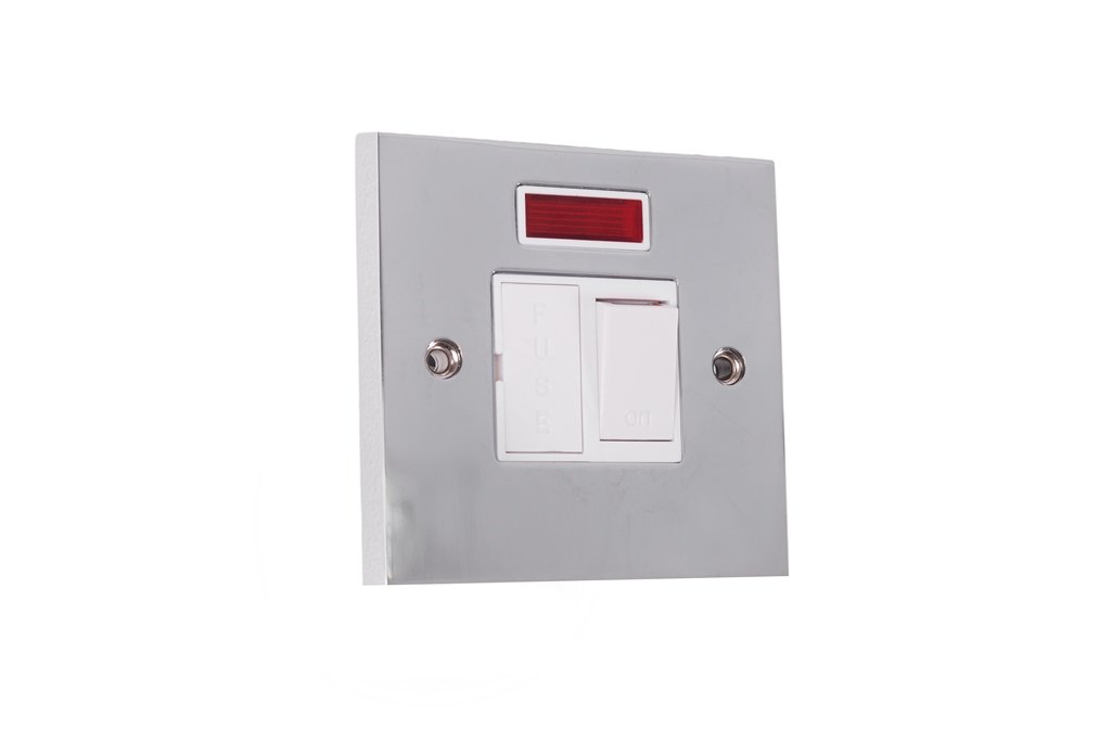 Merriway BH02732 Switched Spur With Neon Chromed -1 Pcs