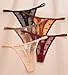 J-pone Lace Thongs for Women G-String Thongs T-back Sexy Low Waist Thong Seamless Underwear Breathable Cheeky Underwear Panties Multipack-M