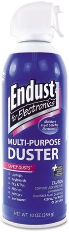 Endust 11384 - Compressed Air Duster, 10oz Can-END11384 by Endust
