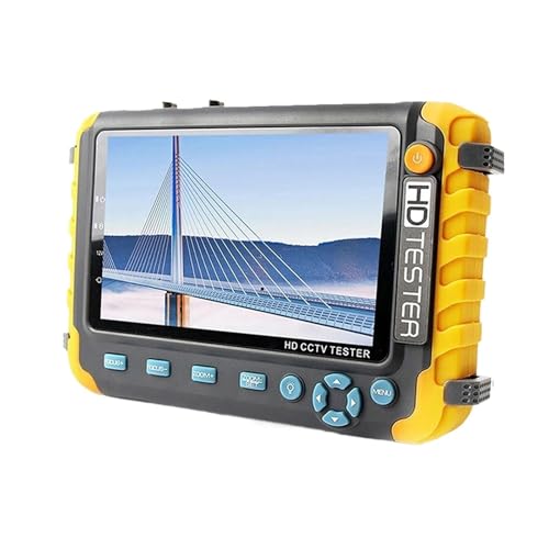 Probador CCTV de 8MP para visualización de vídeo 4K en pantallas AHD y CVI
