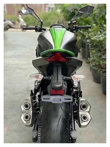 Support de plaque moto pour Z1000 2014-2020 avec éclairage LED noir - 4